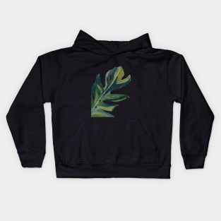 Monstera Plant Leaf Monstera Leaves Kids Hoodie